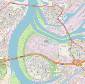 Ruhrmündung OpenStreetMap